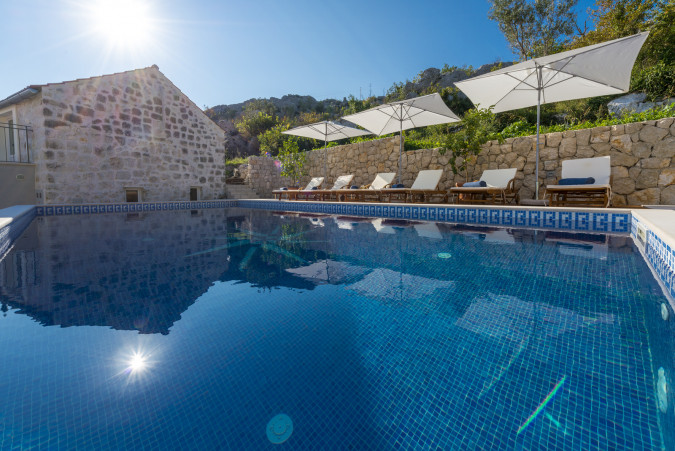 Beautiful exterior with breathtaking view, Villa Ane Mlini